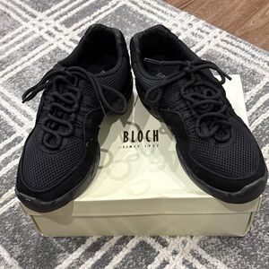 Bloch Men's Black Mesh Sneakers